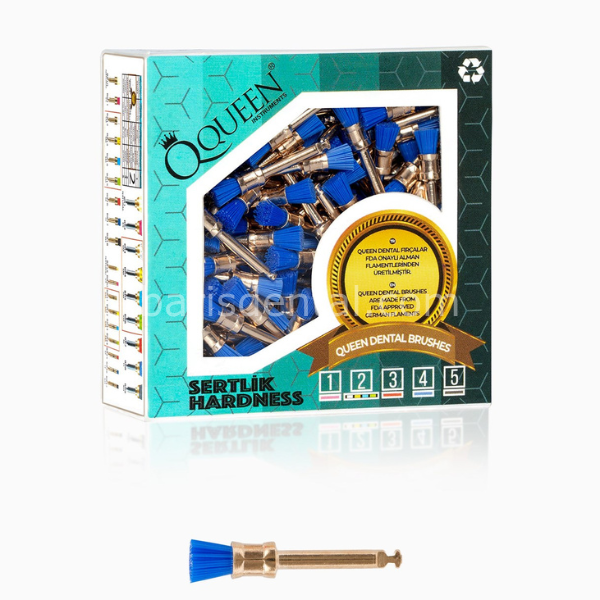 Mavi sert polisaj fırçası 5mm.  (Sertlik:4)