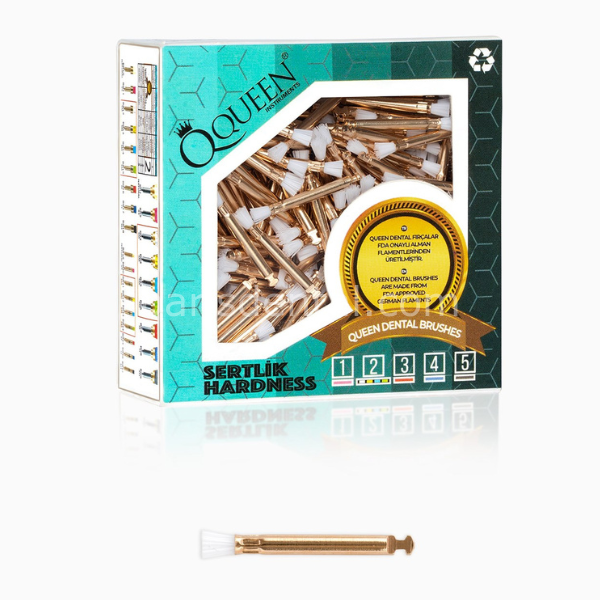 Şeffaf yumusak polisaj fırçası 3mm. (Sertlik:2)