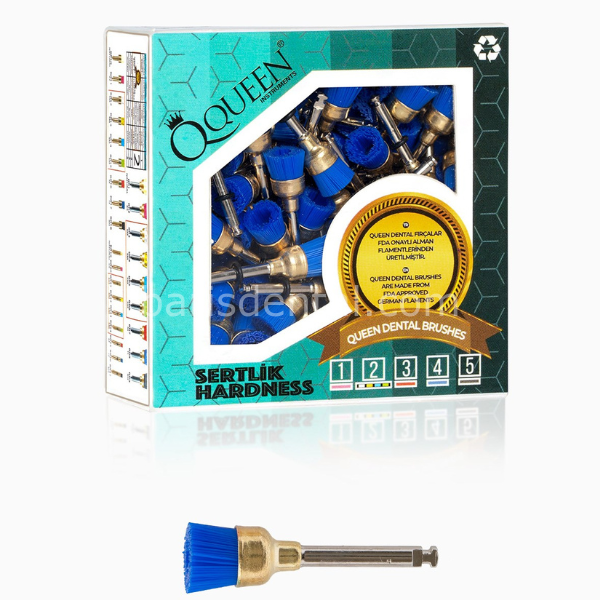 Mavi sert polisaj fırçası 7mm  (Sertlik:4)