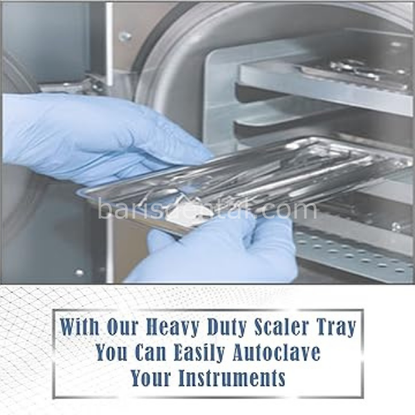 Dental Küvet Metal Alet Tepsi - Kapksız