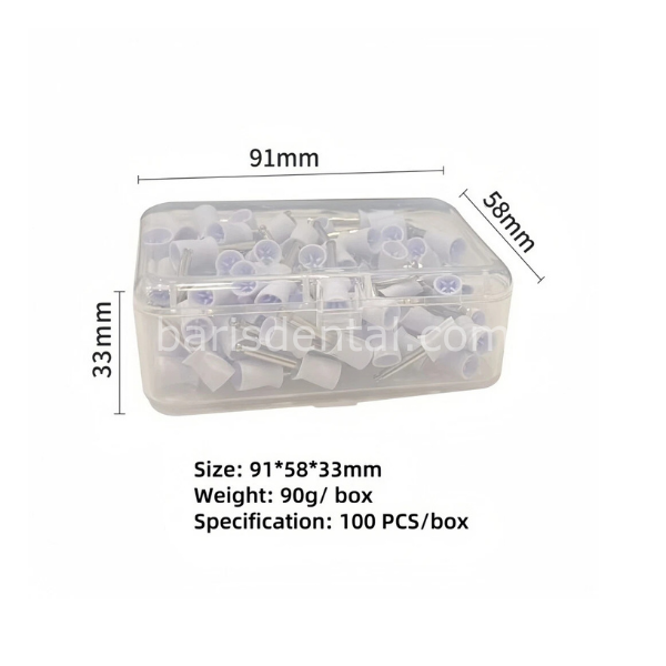 Periodontal Cila Lastikleri 5 Adet (Rubbur Cup )