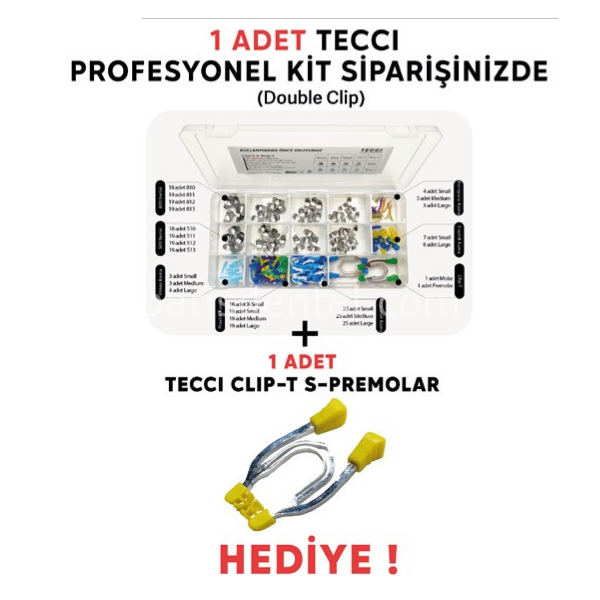 Tecci Double Clip Prokit -Profesyonel Matrix Seti