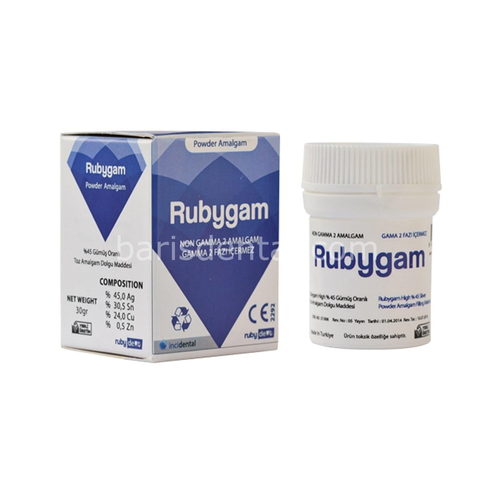 Rubygam Toz Amalgam