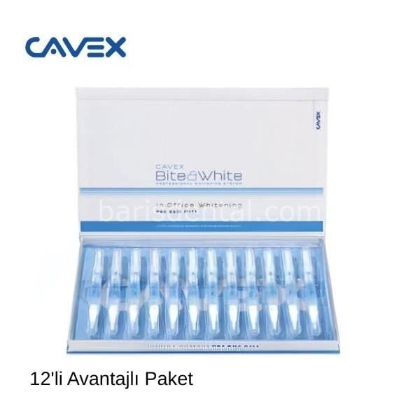 Cavex Bite & White Ofis Tipi Beyazlatma 12 Li