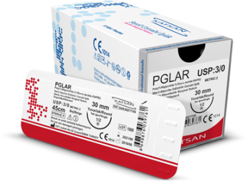 PGL Rapid Ters Keskin Eriyen ilen Sutur