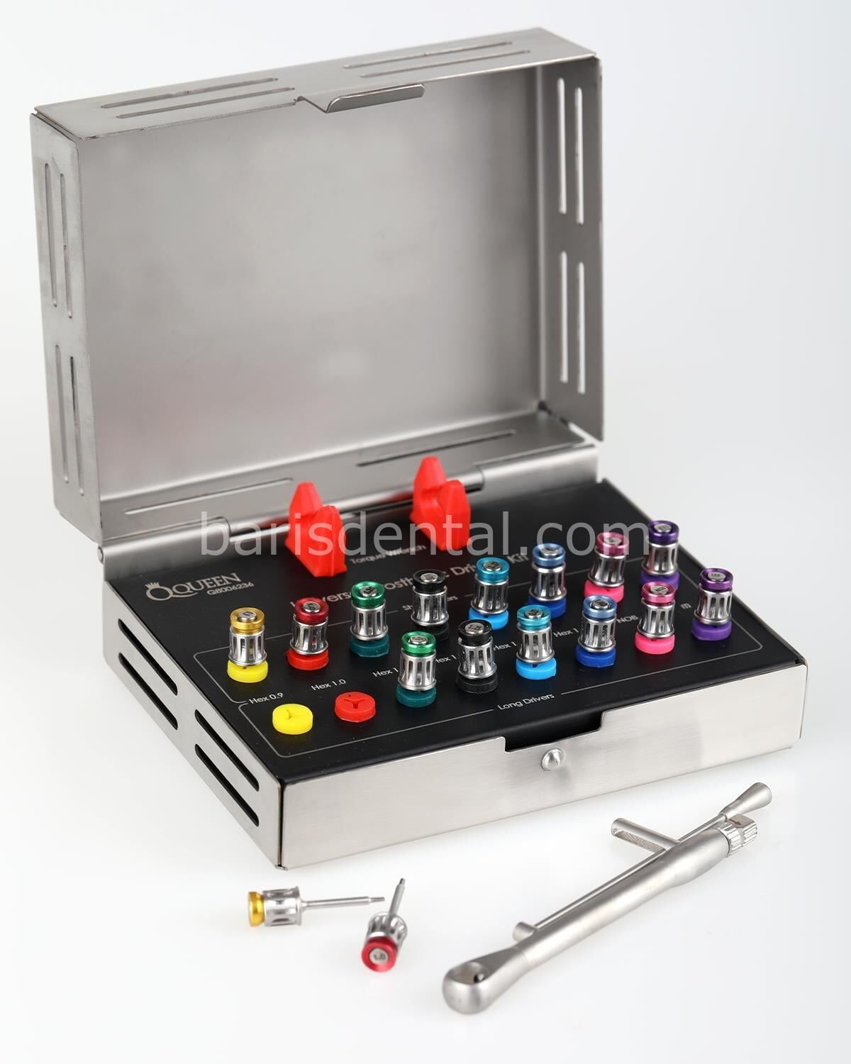 Queen İmplant Vida Sürücüsü 17 Ad+Kaset - Q8006236