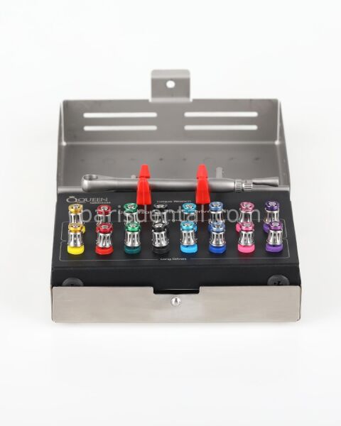Queen İmplant Vida Sürücüsü 17 Ad+Kaset - Q8006236