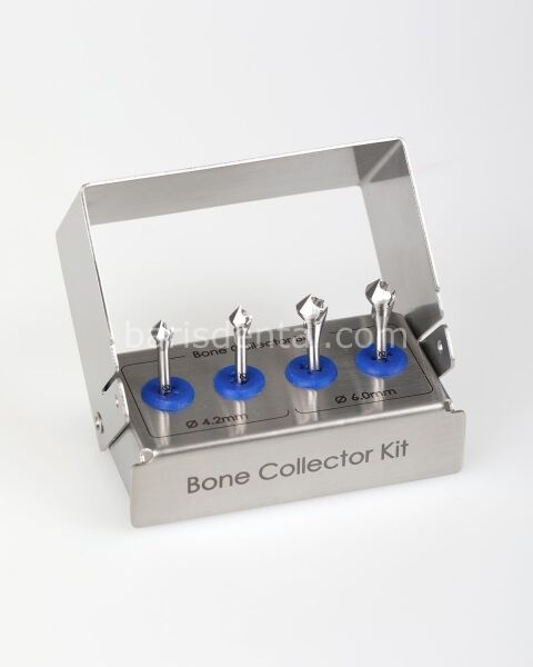 Queen Kemik Toplama Frezi 4-6mm 4 Parça-Kaset- QSET480008