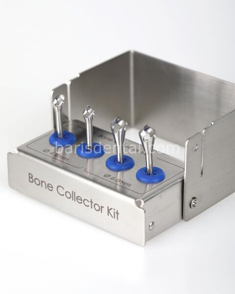 Queen Kemik Toplama Frezi 4-6mm 4 Parça-Kaset- QSET480008