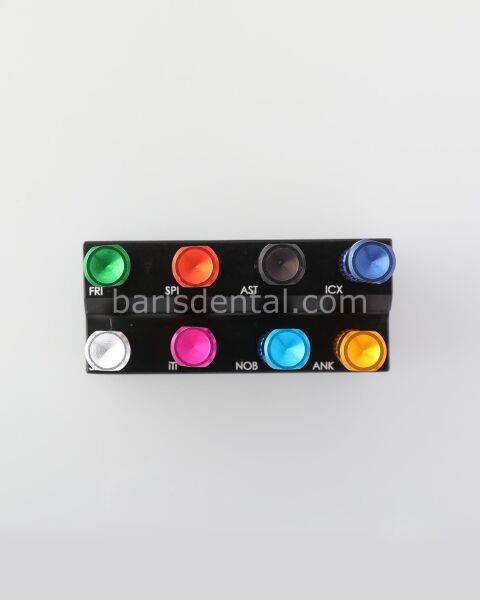 Queen Altıgen İmplant Vida Sürücüsü 8 Ad--Kaset - QSET8SDS005