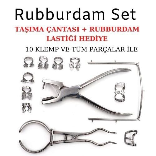 Dental Rubber Dam SETİ / HEDİYELİ
