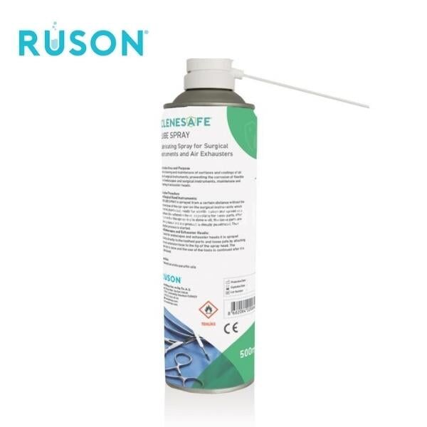 Clenesafe LUBE SPRAY Aeratör ve Cerrahi Aletler Yağlama Spreyi