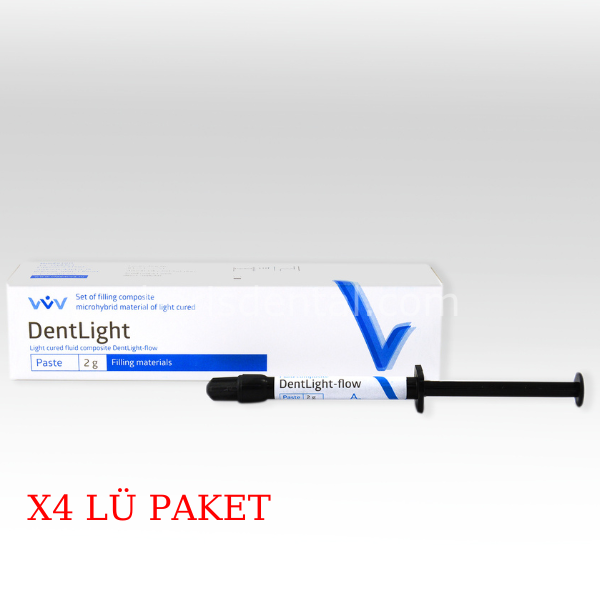 Dentlight Flow Kompozit 4'lü Paket