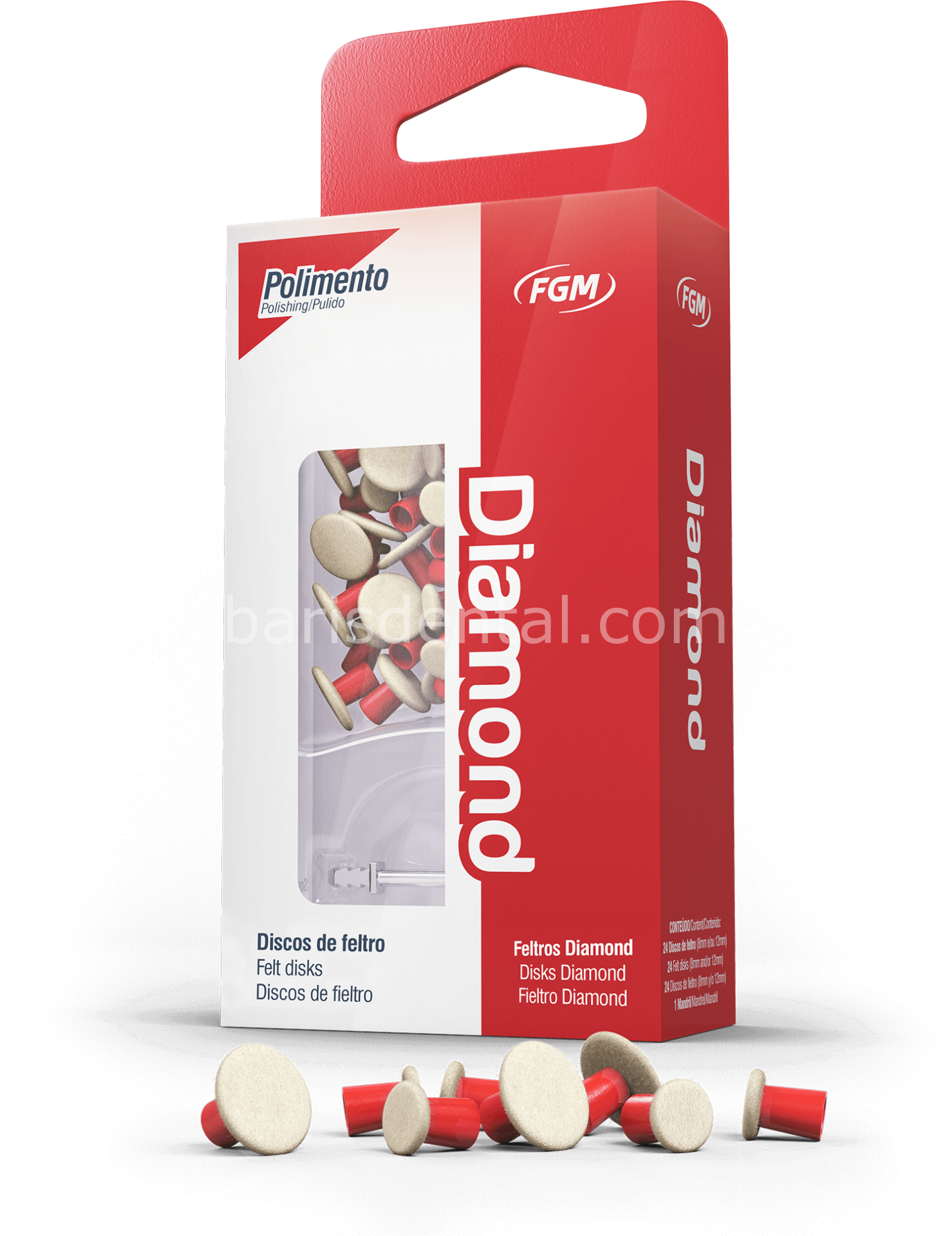 Diomond Keçe Cila Parlatma Diskleri