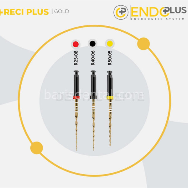 Endo Plus Reci Plus Gold -Resiproc Kanal Eğesi 25 MM