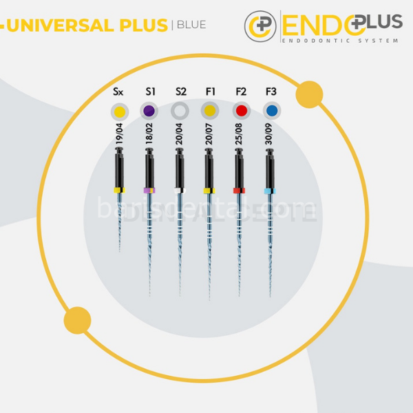 Endo Plus Blue Protaper Üniversal Kanal Eğesi 25MM