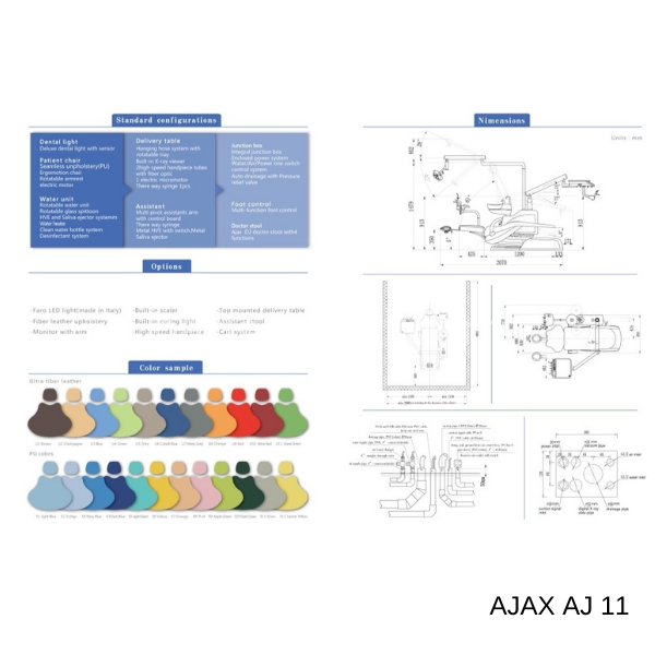 AJAX AJ-11 Dental Diş Üniti