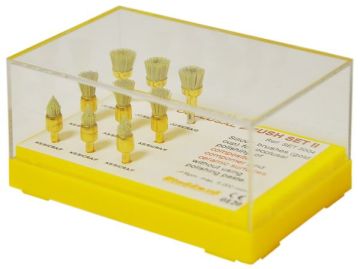 Occlusal Brush Set Kompozit Polisaj Seti Gold