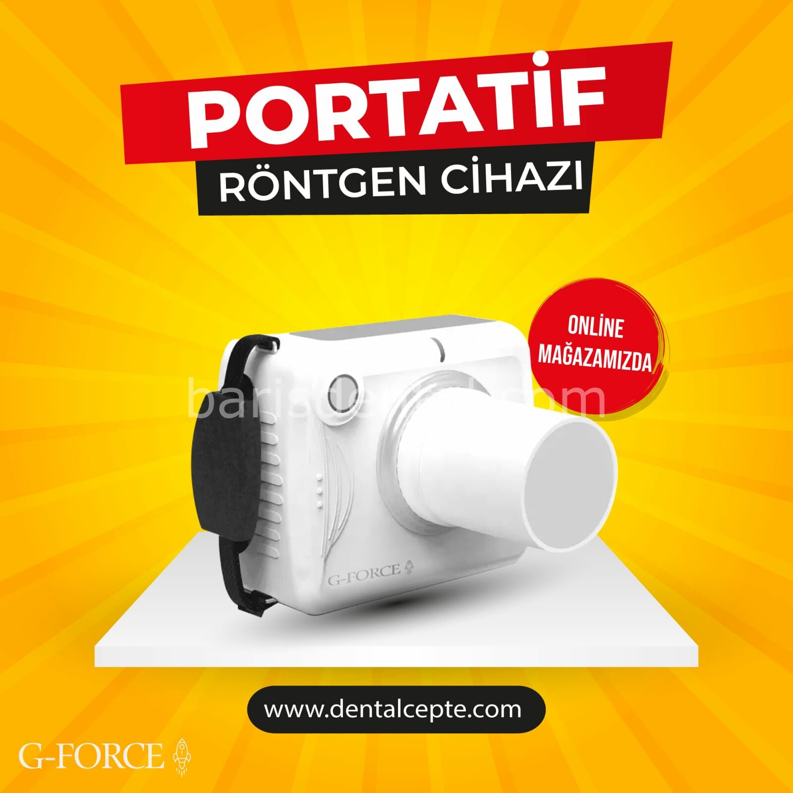G-Force Portatif Röntgen Cihazı