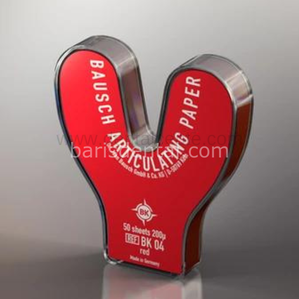 Bausch Artikülasyon Kağıdı - Nal- Kırmızı Renk