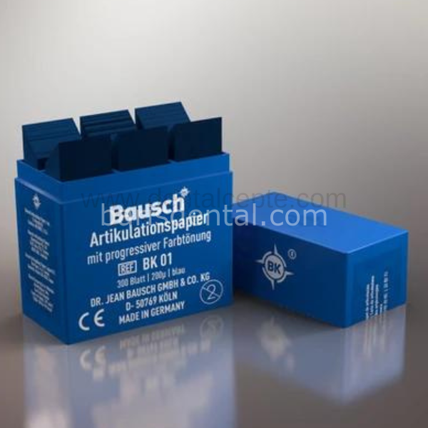 Bausch Artikülasyon Kağıdı - Düz- Mavi Renk