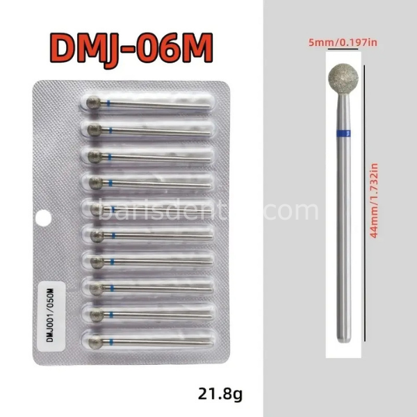 Piyasemen Elmas Akrilik Firezi - Rond Uçlu 10lu Paket