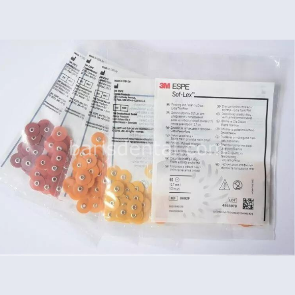 3M ESPE SOFT LEX Bitirme ve Cila Disk refilleri