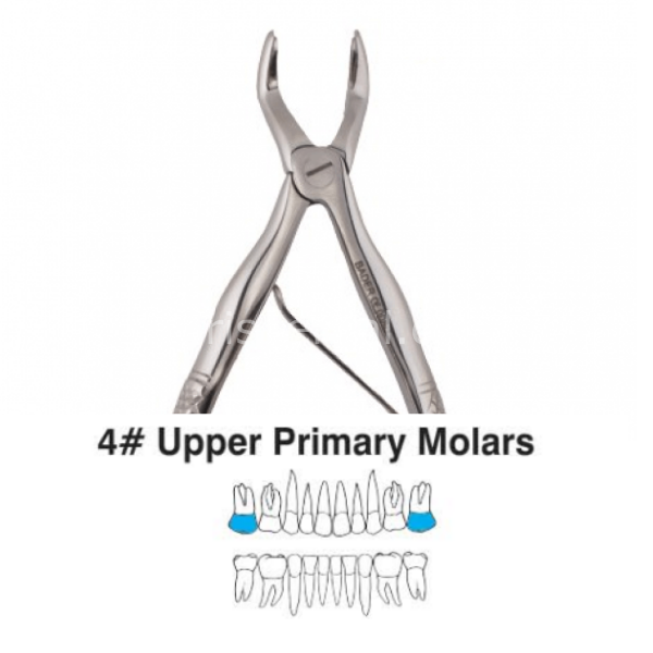Perfect Pedo Üst Molar Çekim Davyesi (Çocuk)