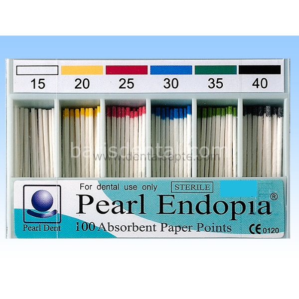 Pearl Endo Paper Point  - Açısız