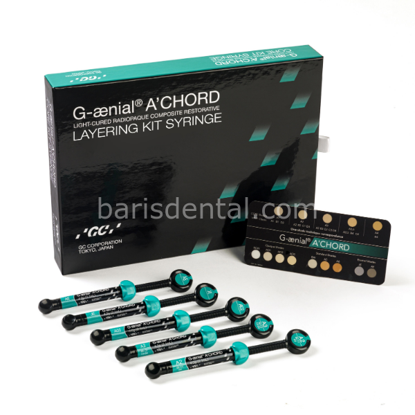 GC G-AENİAL ACHORD Üniversal Estetik Kompozit Seti 5'li