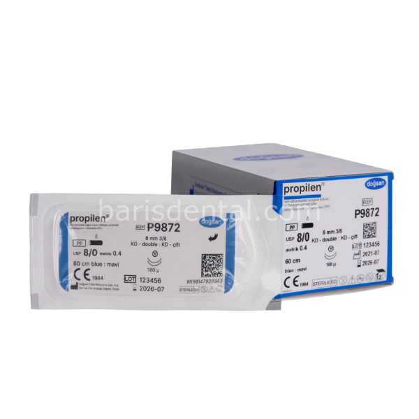 Dogsan Propilen Sütur 3/0 25 1/2 Yuvarlak,75cm