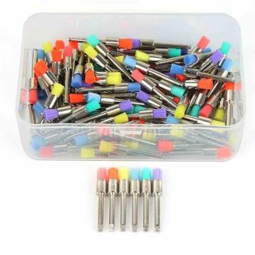 Renkli Cila Fırçası 100lü paket /İnce Uç/Naylon