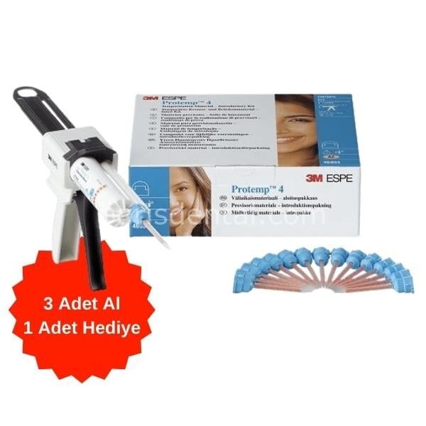 3M Protemp-4 Geçici Kron Akriliği KAMPANYA 3+1