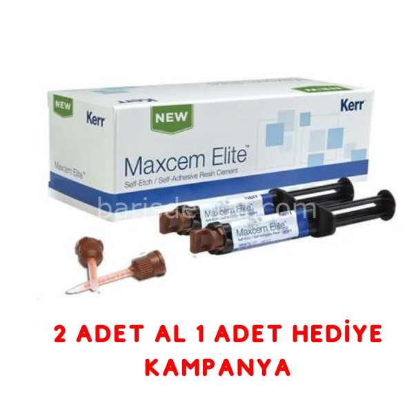 Kerr Maxcem Elite Self Adesiv Rezin Siman (2 ADET AL 1 HEDİYE )