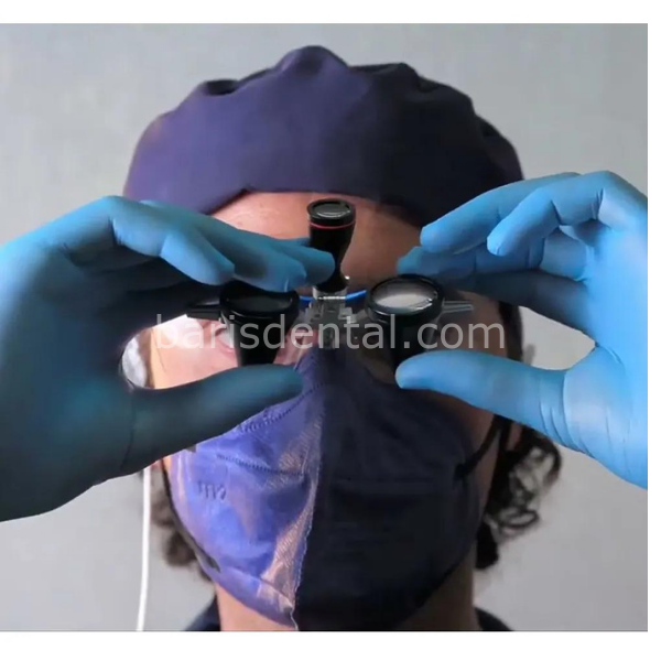 Eighteeth Brilliance Loupe Gözlük  + Softouch Işık Kaynağı Zoom 3.5X