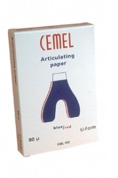 Cemel Artikülasyon Kağıdı I Form Düz(NAL)