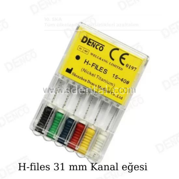 Denco Kanal Eğesi H-FİLE 31 MM (Seçim Yapınız )