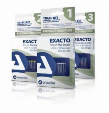Exacto Translucido Fiber Post Trial Kit