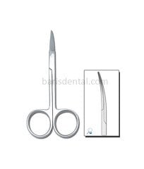 Cerrahi Makas 120 mm - Eğri