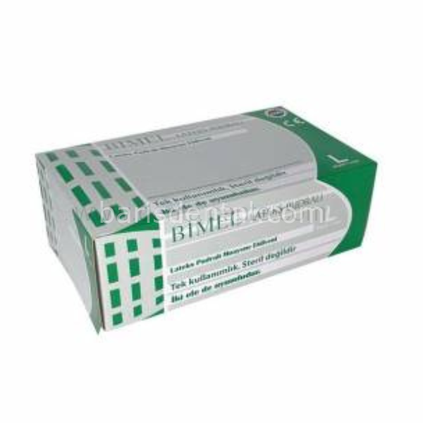 Bimel - Pudrasız Latex Muayne Eldiveni