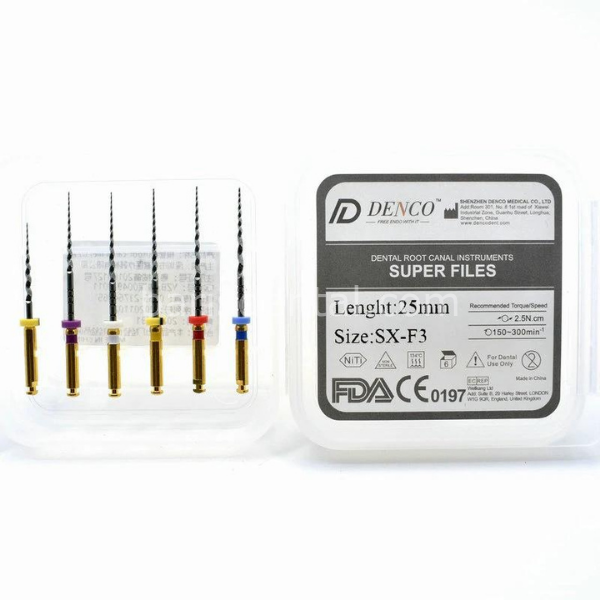 Denco Blue Protaper Nikel Titanyum Kanal Eğesi - 25MM