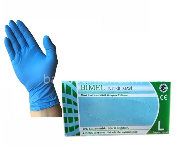 Bimel - Nitril Muayne Eldiveni Pudrasız